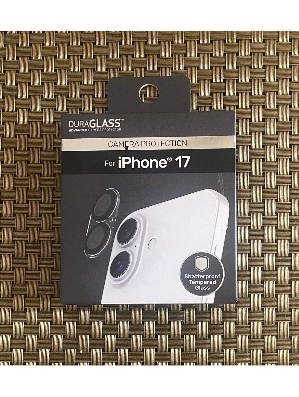 DuraGlass Camera Glass Protector for iPhone 17